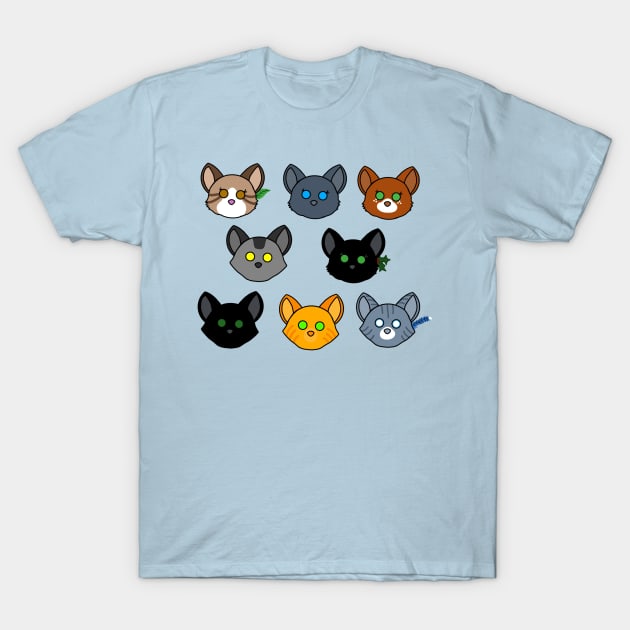 Cats of Thunder T-Shirt by Aeriskate